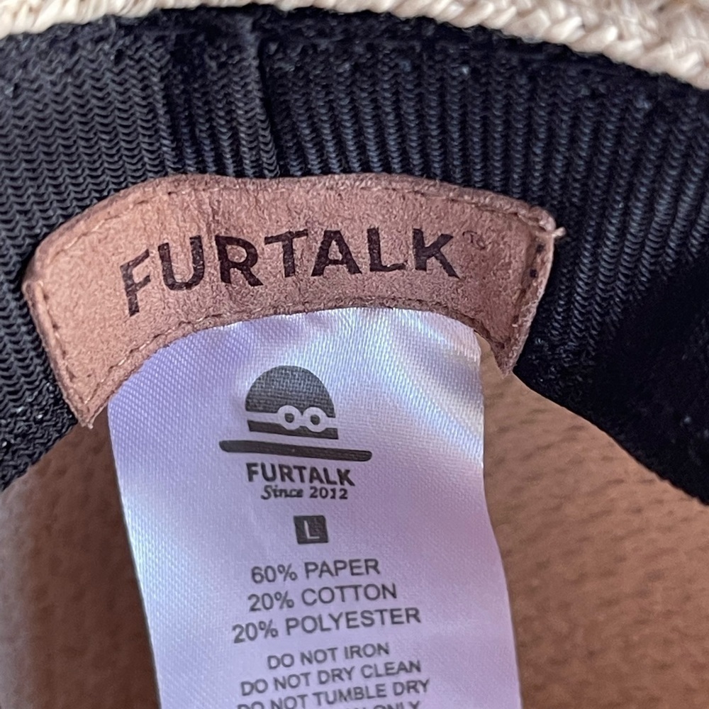 Furtalk paper cotton sun hat - Picture 6 of 8